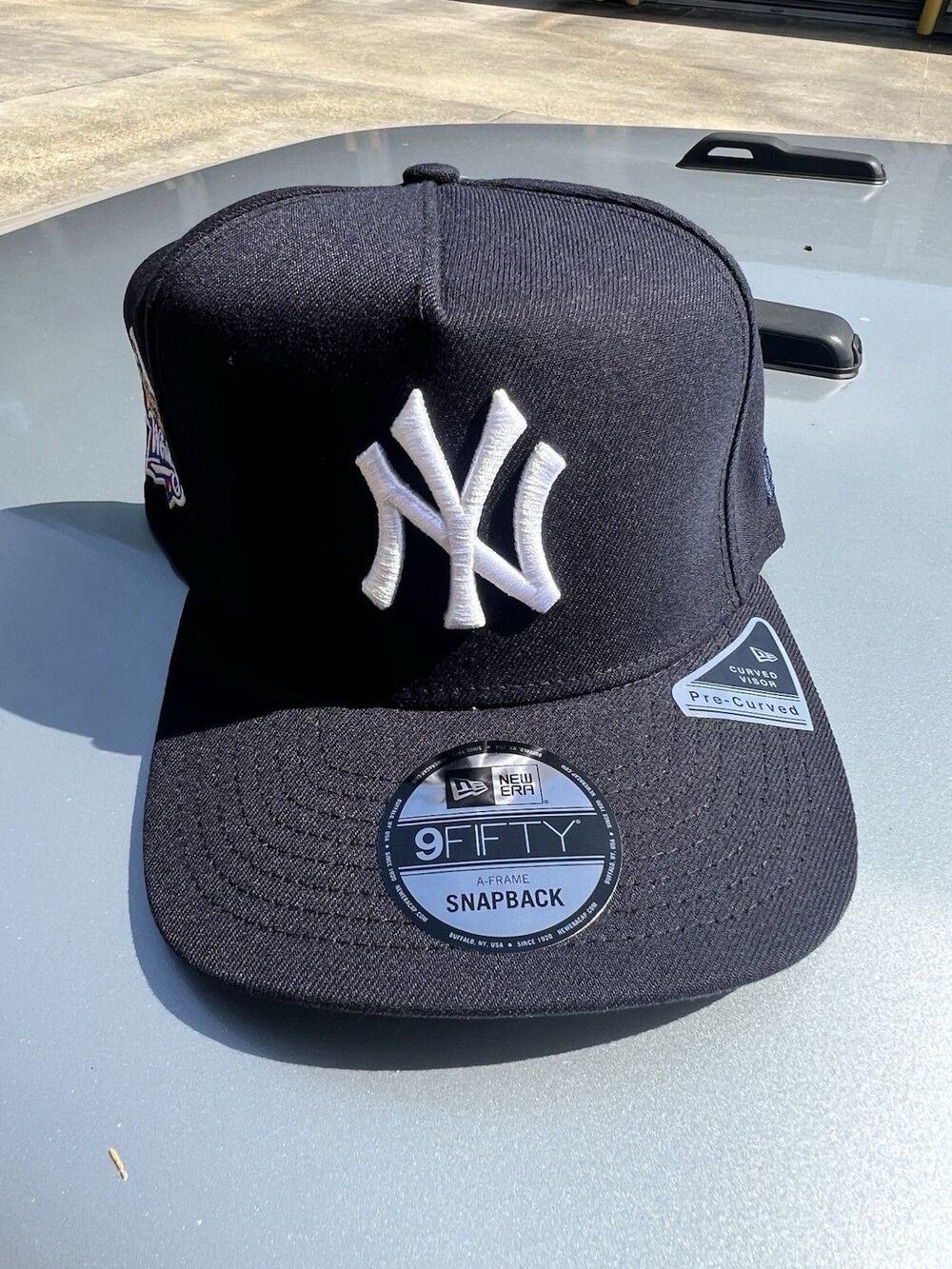 New Era 9fifty New York Yankees 1999 World Series Patch Snapback A-Frame Hat